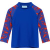 Little Lobster Rash Vest, Navy and Lobster - Rash Guards - 1 - thumbnail