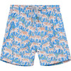 Tiger Swimshort, Aqua and Tiger - Swim Trunks - 1 - thumbnail