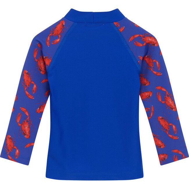 Little Lobster Rash Vest, Navy and Lobster - Rash Guards - 2