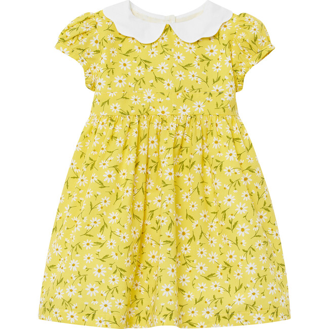 Little Catherine Daisy Dress, Yellow Daisy - Dresses - 1
