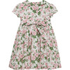 Liberty Print Carline Rose Dress, Pink Rose - Dresses - 4