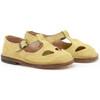 Cut-Out Sandals, Yellow - Sandals - 1 - thumbnail