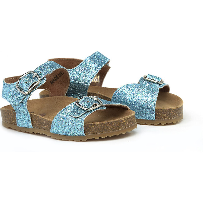 Glittered Sandals, Blue