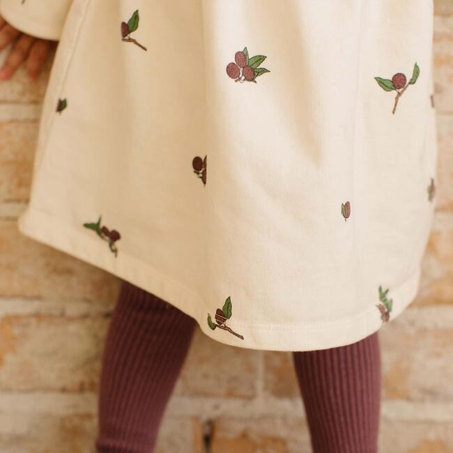 Long Sleeve Dress, Plum - Dresses - 4