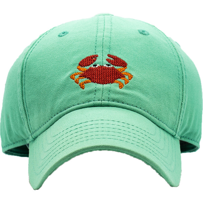 Crab Baseball Hat, Keys Green
