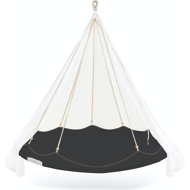 6' Deluxe Sunbrella® TiiPii Bed, Large + Ambient Net, Graphite