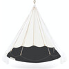 6' Deluxe Sunbrella® TiiPii Bed, Large + Ambient Net, Graphite - Kids Seating - 1 - thumbnail