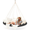 6' Deluxe Sunbrella® TiiPii Bed, Large + Ambient Net, Graphite - Kids Seating - 4
