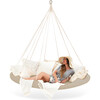 6' Deluxe Sunbrella® TiiPii Bed, Large + Ambient Net, Sand - Kids Seating - 5