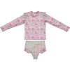 Ayu Girls Two Piece Rashguard Set - Two Pieces - 1 - thumbnail