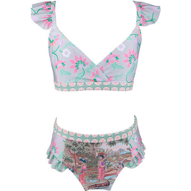 Indah Girls Bikini and Rashguard Set - Two Pieces - 3