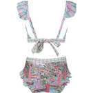 Indah Girls Bikini and Rashguard Set - Two Pieces - 4