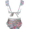 Indah Girls Bikini and Rashguard Set - Two Pieces - 4