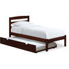 Twin Bed with Trundle, Cherry Wood - Beds - 1 - thumbnail