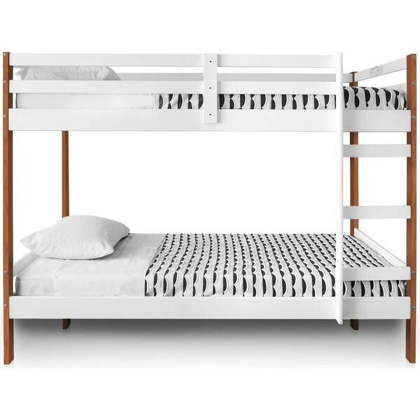 Letto Bunk Bed, Natural/White P'kolino Beds