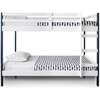 Letto Bunk Bed, Navy/White - Beds - 1 - thumbnail