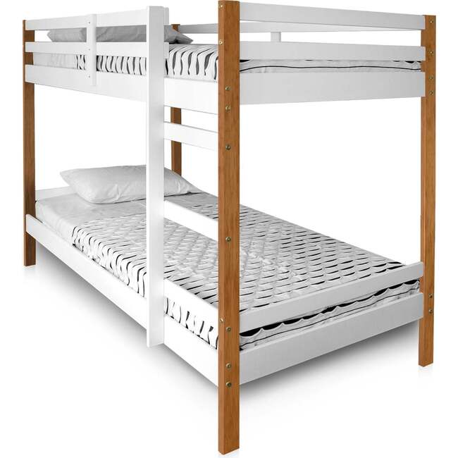 Letto Bunk Bed, Natural/White - Beds - 3