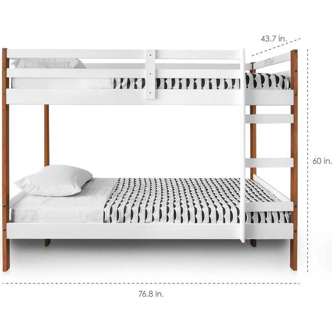 Letto Bunk Bed, Natural/White - Beds - 5