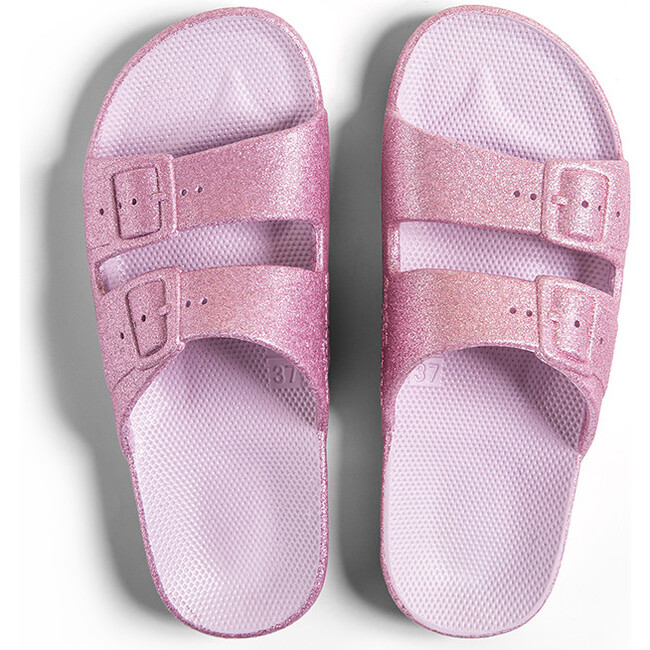 Moses Two Band Slide, Isla Glitter - Sandals - 1