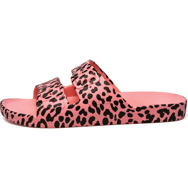 Adult Two Band Slide, Leo Pink Martini - Sandals - 2