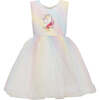 Rainbow Unicorn Dress, Multi - Dresses - 1 - thumbnail
