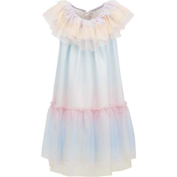 Rainbow Pleated Dress, Multi - Mimi Tutu Dresses | Maisonette