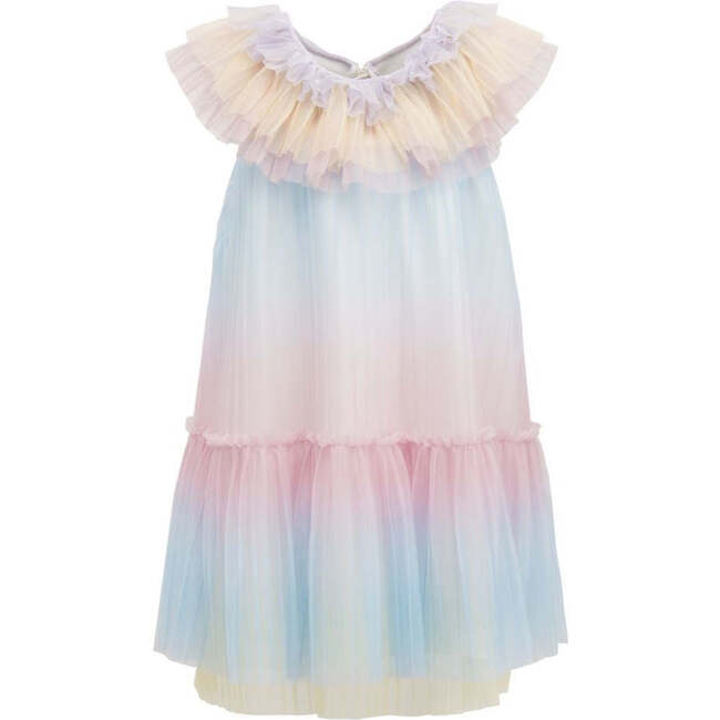 Rainbow Ruffle Dress, Multi