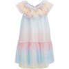 Rainbow Ruffle Dress, Multi - Dresses - 1 - thumbnail