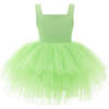 Tulle Tutu Dress, Green - Dresses - 2