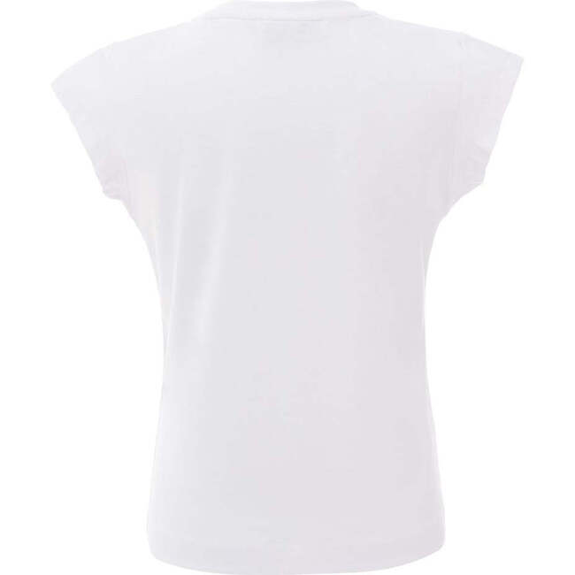 Pink Tulle Unicorn T-Shirt, White - T-Shirts - 2