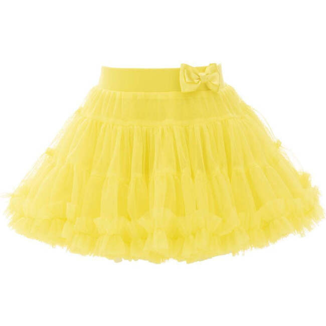 Bow Tutu Skirt, Yellow