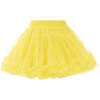 Bow Tutu Skirt, Yellow - Skirts - 2