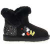 Disney Fur Boots, Black - Boots - 2