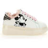 Trim Mickey Platform Sneakers, Pink - Sneakers - 2 - thumbnail