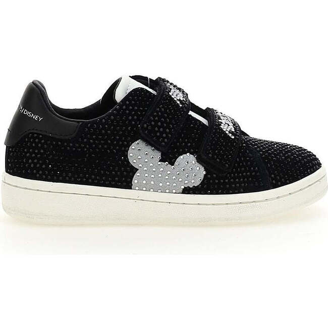 Studded Mickey Sneakers, Black