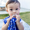 The Perfect Lovey, Playa Blue & Navy - Teethers - 3