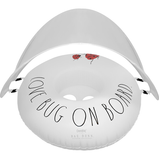 Toddler Float with Canopy, Love Bug On Board