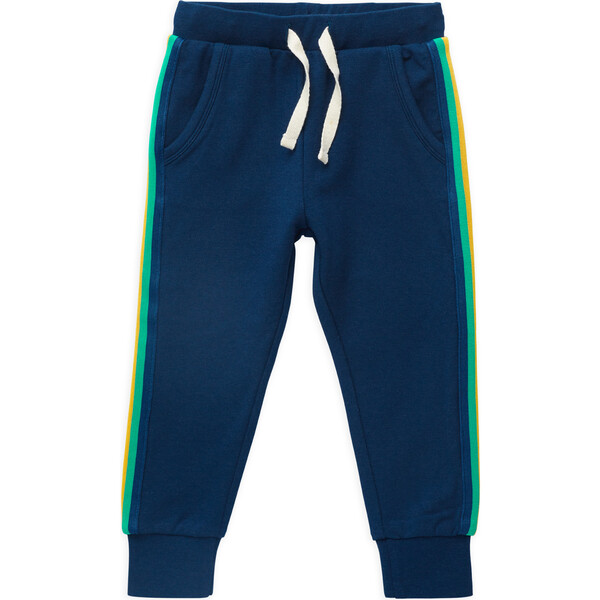 French Terry Bamboo Jogger, Navy Rainbow - Lark Adventurewear ...