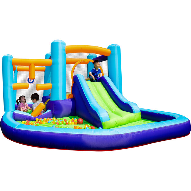 Bouncy Castle with Slide & Ball Pit