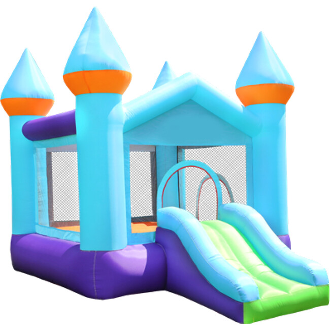Jumpy Fun Bouncy Castle with Slide - Playhouses - 1