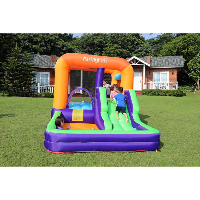 Jumpy Bouncy Castle with Slide & Ball Pit