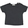 Tee, Anthracite - T-Shirts - 1 - thumbnail