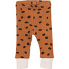 Printed Pants, Orange - Pants - 1 - thumbnail