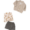 Turtle Printed Tank, Orange - T-Shirts - 2