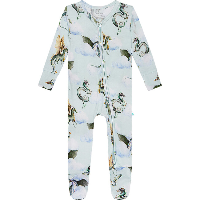 Footie Zippered One Piece, Percy - Onesies - 1