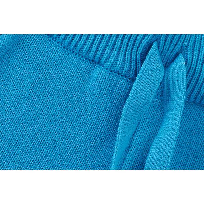Organic Cotton Knit Joggers, Archipelago Blue