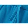 Organic Cotton Knit Wide Leg Trousers, Archipelago Blue - Pants - 3 - thumbnail