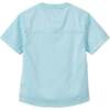 Short Sleeve Organic Cotton Woven Shirt, Sky Blue With Natural Mineral Dye - Shirts - 4