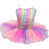 Rainbow Ruched Sparkle Ballet Tutu - Costumes - 1 - thumbnail