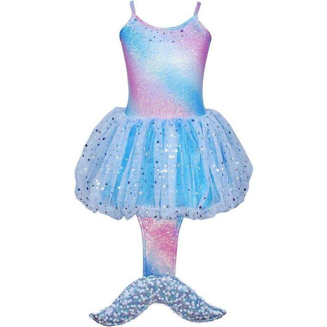 Mystic Mermaid Dress,Blue